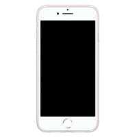 Telefoonhoesje Store iPhone SE 2020 siliconen hoesje - Abstract peach