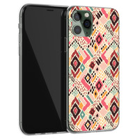 Telefoonhoesje Store iPhone 11 Pro Max siliconen hoesje - Boho vibes