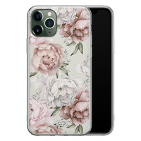 Telefoonhoesje Store iPhone 11 Pro Max siliconen hoesje - Classy flowers