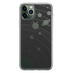 Telefoonhoesje Store iPhone 11 Pro Max siliconen hoesje - Universe space