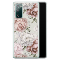 Telefoonhoesje Store Samsung Galaxy S20 FE siliconen hoesje - Romantische bloemen