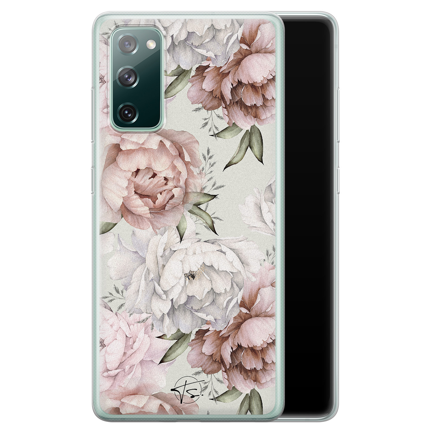 Telefoonhoesje Store Samsung Galaxy S20 FE siliconen hoesje - Classy flowers