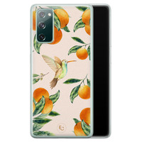 ELLECHIQ Samsung Galaxy S20 FE siliconen hoesje - Tropical Lemonade