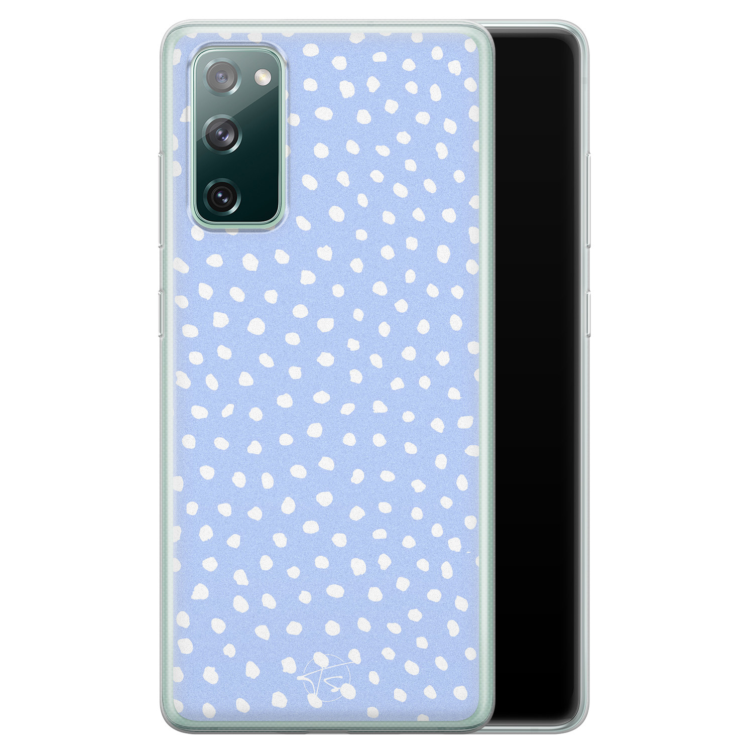 Telefoonhoesje Store Samsung Galaxy S20 FE siliconen hoesje - Purple dots