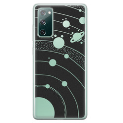 Telefoonhoesje Store Samsung Galaxy S20 FE siliconen hoesje - Universe space