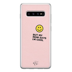 Telefoonhoesje Store Samsung Galaxy S10 siliconen hoesje - I'm cool