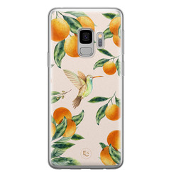 ELLECHIQ Samsung Galaxy S9 siliconen hoesje - Tropical Lemonade