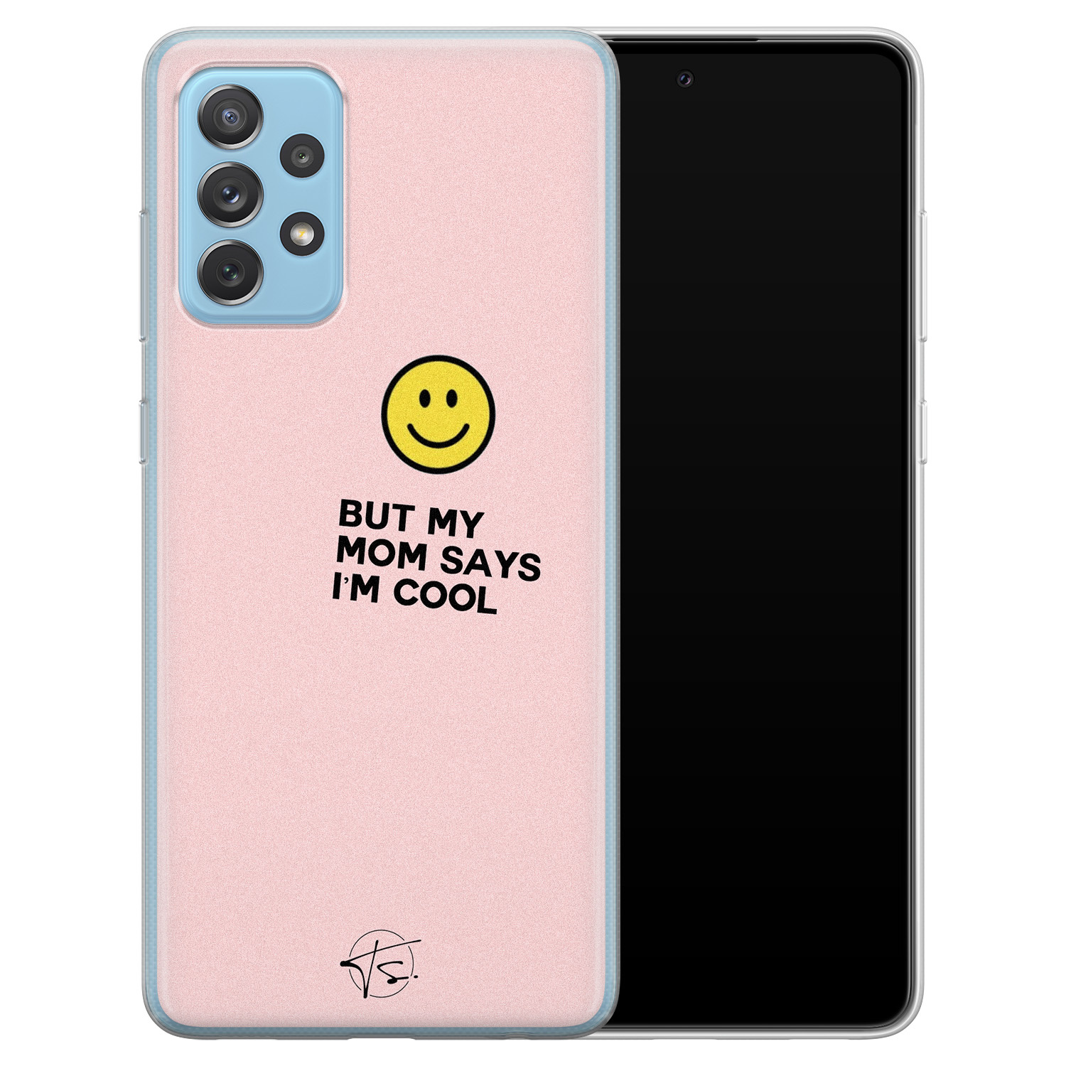 Telefoonhoesje Store Samsung Galaxy A52 siliconen hoesje - I'm cool