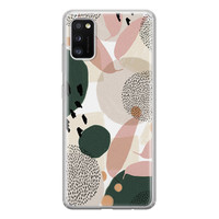 Leuke Telefoonhoesjes Samsung Galaxy A41 siliconen hoesje - Abstract print