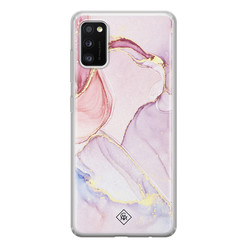 Casimoda Samsung Galaxy A41 siliconen hoesje - Purple sky