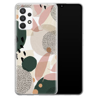 Leuke Telefoonhoesjes Samsung Galaxy A32 4G siliconen hoesje - Abstract print