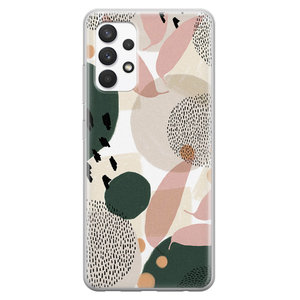 Leuke Telefoonhoesjes Samsung Galaxy A32 4G siliconen hoesje - Abstract print