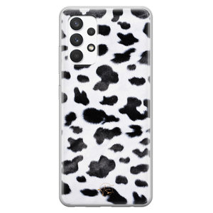 Telefoonhoesje Store Samsung Galaxy A32 4G siliconen hoesje - Koeienprint