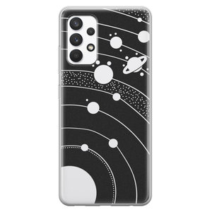 Telefoonhoesje Store Samsung Galaxy A32 4G siliconen hoesje - Universe space