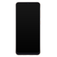 ELLECHIQ Samsung Galaxy A70 siliconen hoesje - Stay Golden Marble