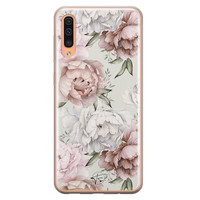 Telefoonhoesje Store Samsung Galaxy A70 siliconen hoesje - Classy flowers