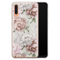 Telefoonhoesje Store Samsung Galaxy A70 siliconen hoesje - Classy flowers