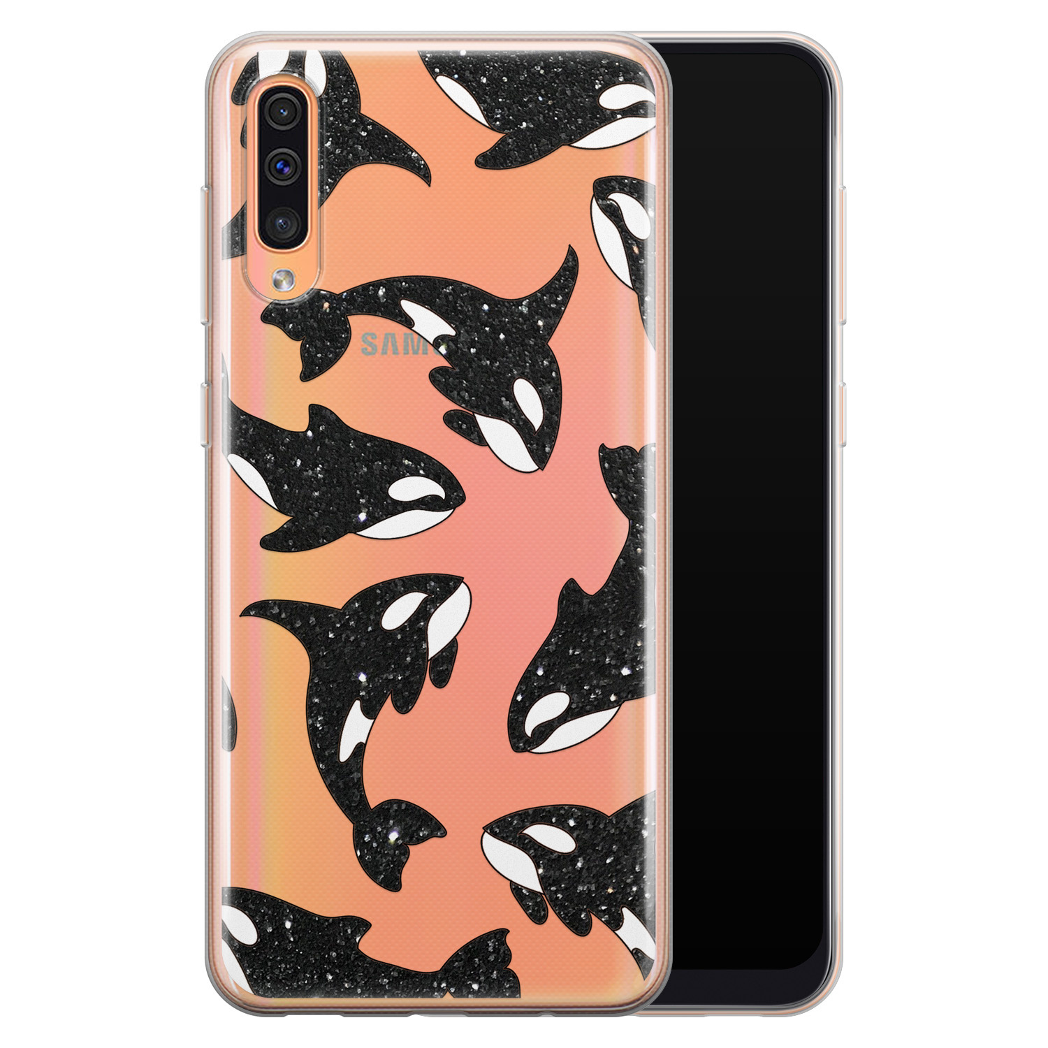 Telefoonhoesje Store Samsung Galaxy A70 siliconen hoesje - Orka