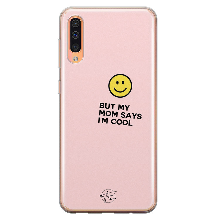 Telefoonhoesje Store Samsung Galaxy A70 siliconen hoesje - I'm cool