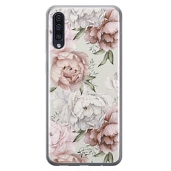 Telefoonhoesje Store Samsung Galaxy A50 siliconen hoesje - Classy flowers