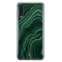 Telefoonhoesje Store Samsung Galaxy A50 siliconen hoesje - Agate groen