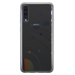 Telefoonhoesje Store Samsung Galaxy A50 siliconen hoesje - Universe space