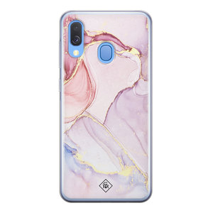 Casimoda Samsung Galaxy A40 siliconen hoesje - Purple sky