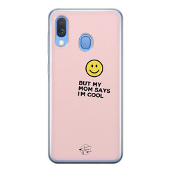 Telefoonhoesje Store Samsung Galaxy A40 siliconen hoesje - I'm cool