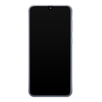 Telefoonhoesje Store Samsung Galaxy A40 siliconen hoesje - Geometrisch marmer