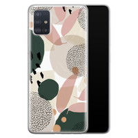 Leuke Telefoonhoesjes Samsung Galaxy A51 siliconen hoesje - Abstract print