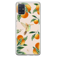 ELLECHIQ Samsung Galaxy A51 siliconen hoesje - Tropical Lemonade