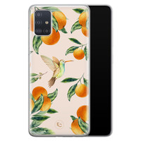 ELLECHIQ Samsung Galaxy A51 siliconen hoesje - Tropical Lemonade