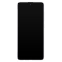 Telefoonhoesje Store Samsung Galaxy A51 siliconen hoesje - Abstract peach