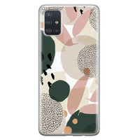 Leuke Telefoonhoesjes Samsung Galaxy A71 siliconen hoesje - Abstract print