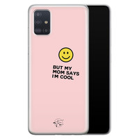 Telefoonhoesje Store Samsung Galaxy A71 siliconen hoesje - I'm cool