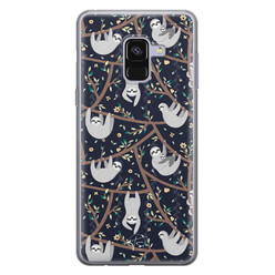 Telefoonhoesje Store Samsung Galaxy A8 2018 siliconen hoesje - Luiaard