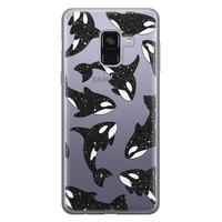 Telefoonhoesje Store Samsung Galaxy A8 2018 siliconen hoesje - Orka