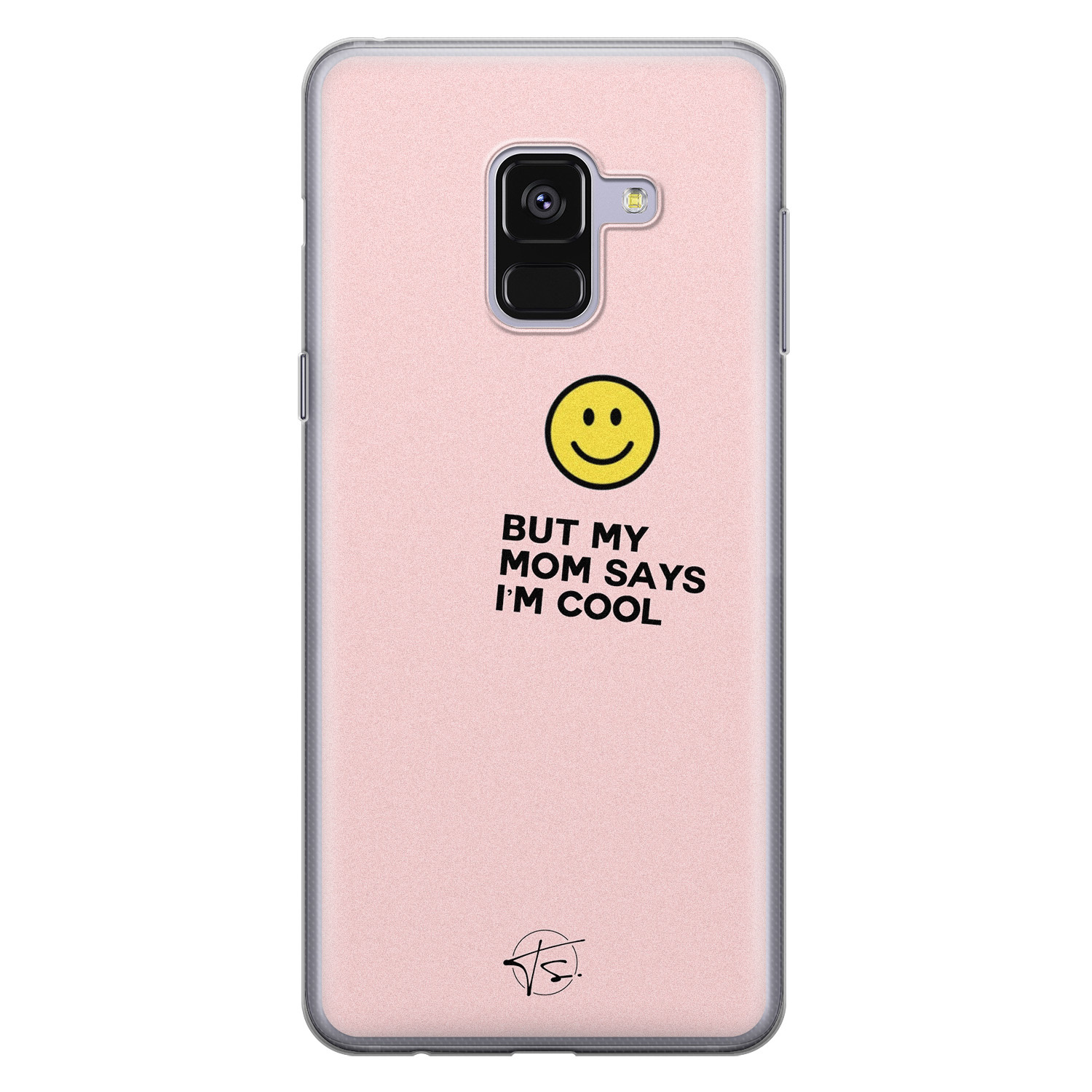 Telefoonhoesje Store Samsung Galaxy A8 2018 siliconen hoesje - I'm cool