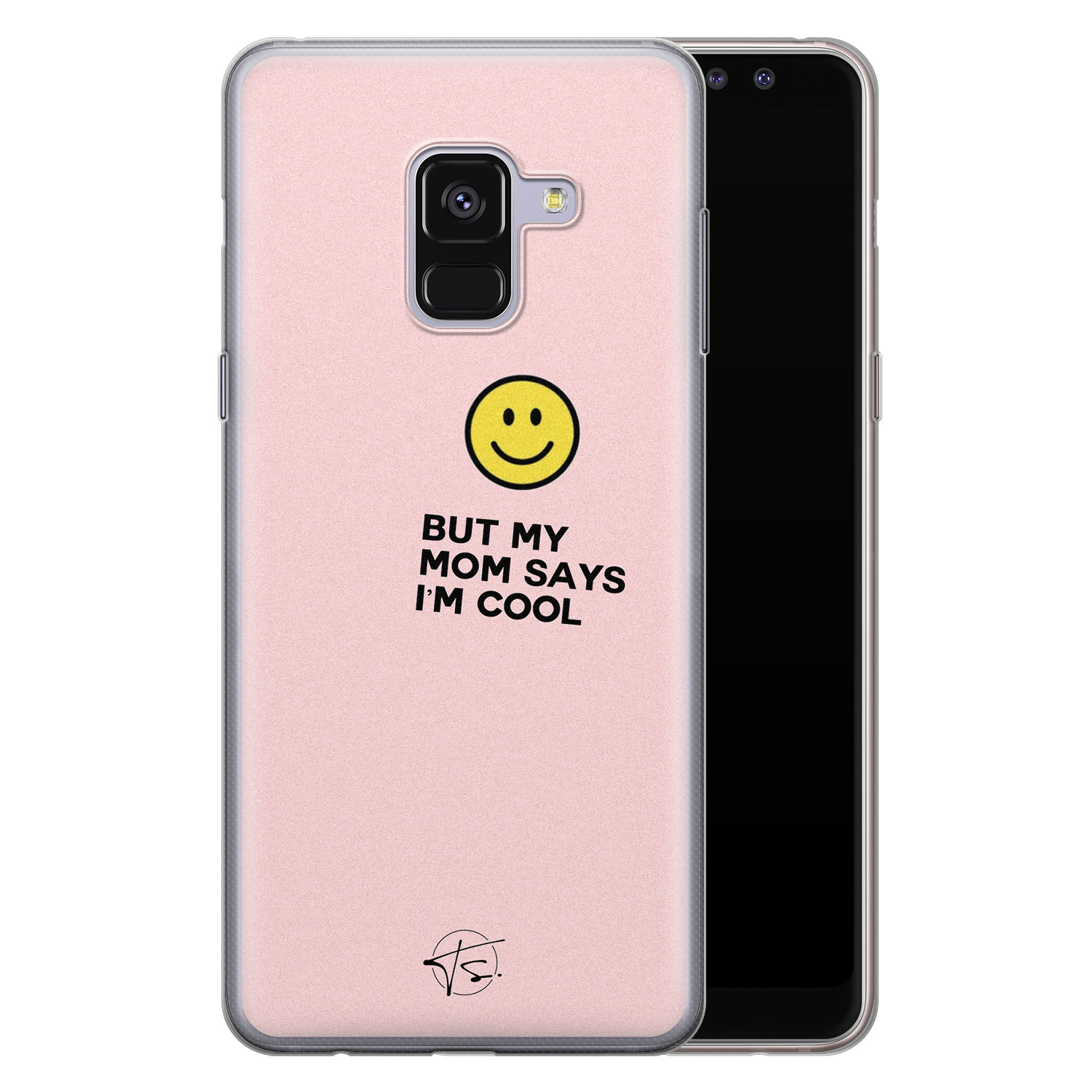 Telefoonhoesje Store Samsung Galaxy A8 2018 siliconen hoesje - I'm cool