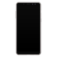 Telefoonhoesje Store Samsung Galaxy A8 2018 siliconen hoesje - Palmbomen