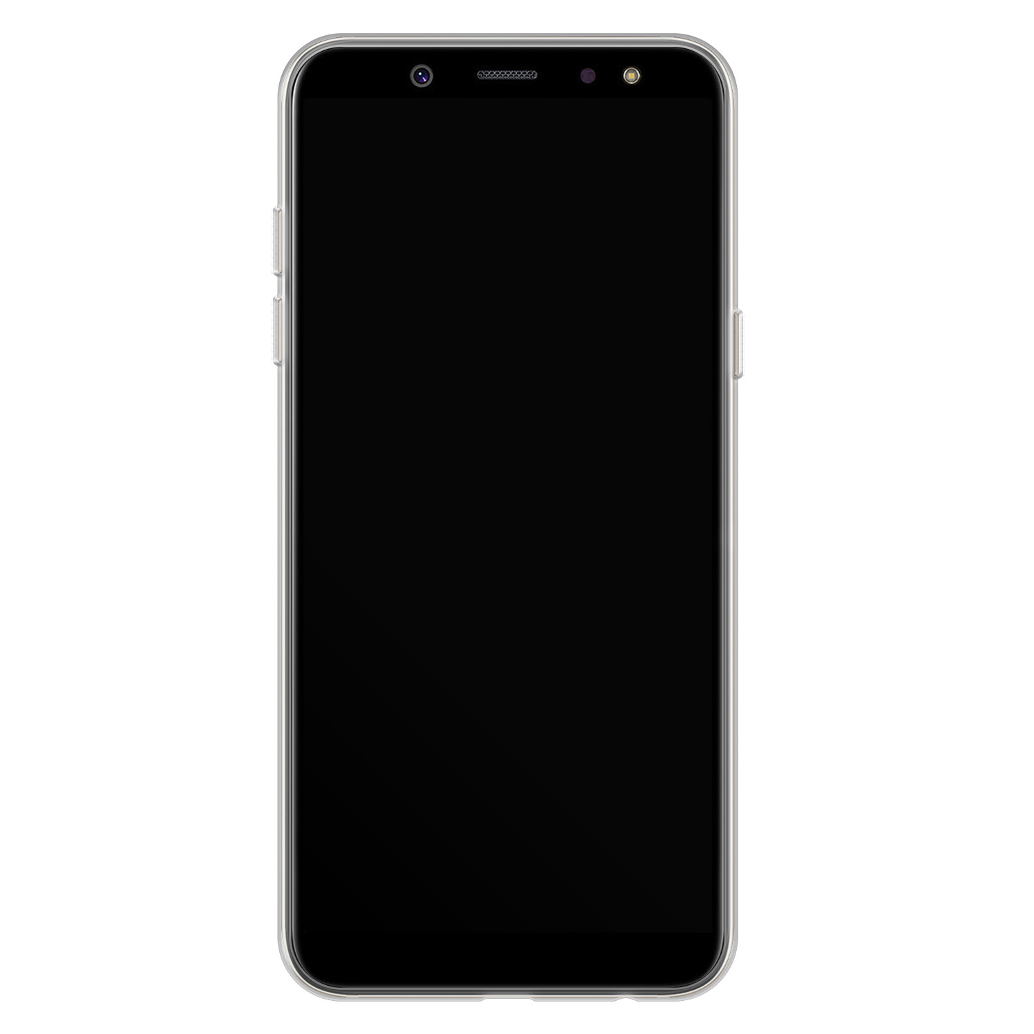 Telefoonhoesje Store Samsung Galaxy A6 2018 siliconen hoesje - Panda