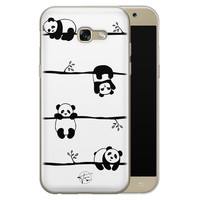 Telefoonhoesje Store Samsung Galaxy A5 2017 siliconen hoesje - Panda