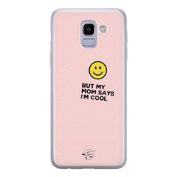 Telefoonhoesje Store Samsung Galaxy J6 2018 siliconen hoesje - I'm cool