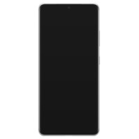 ELLECHIQ Samsung Galaxy S21 Ultra siliconen hoesje - Baby Snake blue
