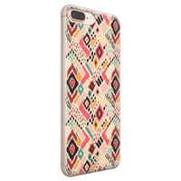 Telefoonhoesje Store iPhone 8 Plus/7 Plus siliconen hoesje - Boho vibes