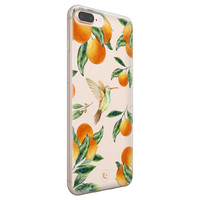 ELLECHIQ iPhone 8 Plus/7 Plus siliconen hoesje - Tropical Lemonade