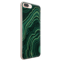 Telefoonhoesje Store iPhone 8 Plus/7 Plus siliconen hoesje - Agate groen