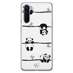 Telefoonhoesje Store OnePlus Nord siliconen hoesje - Panda