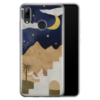 Leuke Telefoonhoesjes Huawei P Smart 2019 siliconen hoesje - Desert night