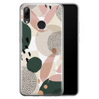 Leuke Telefoonhoesjes Huawei P Smart 2019 siliconen hoesje - Abstract print